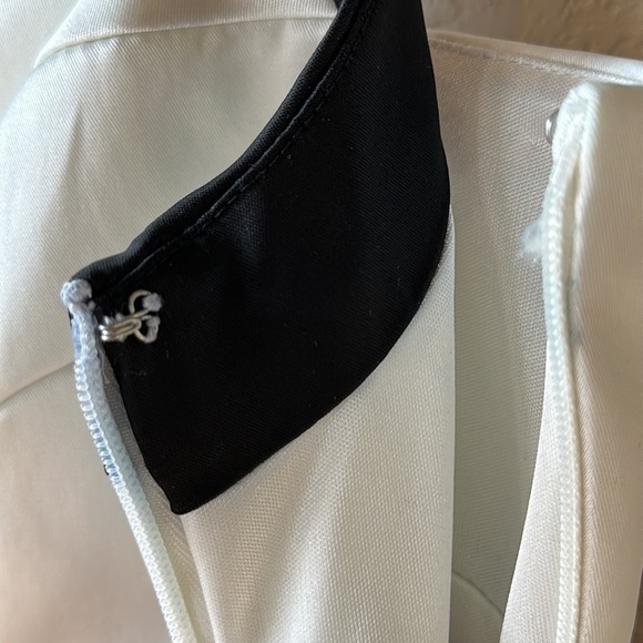 Democracy Black and White Cocktail Dress Size 4 - Picture 6 of 16